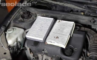 Замена салонного фильтра