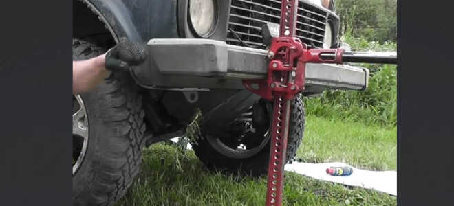 Замена пружины на Ниве 4Х4