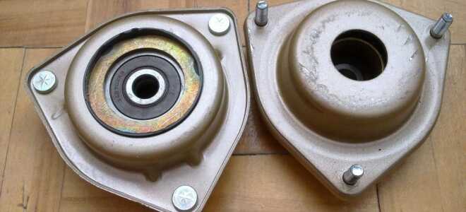 Замена опоры и опорного подшипника на Лада Ларгус