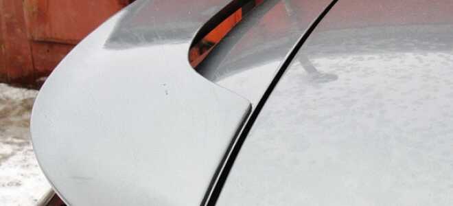 Виды спойлеров на Лада Калина универсал и хэтчбек