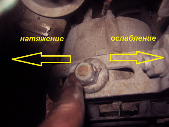 Ослабляем гайку выполняем регулировку и затягиваем все обратно