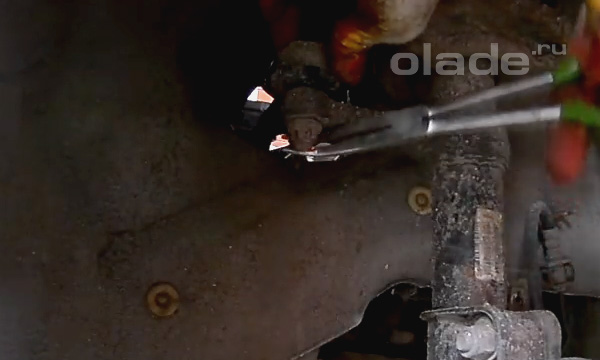 Шплинт рулевого наконечника