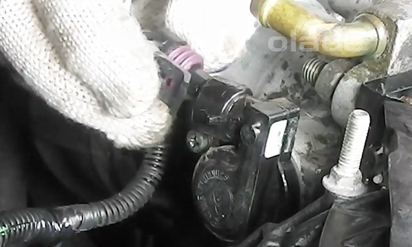 Датчик положения дроссельной заслонки Лада