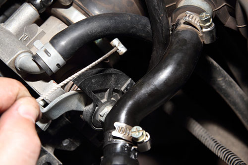 Трос извлечен