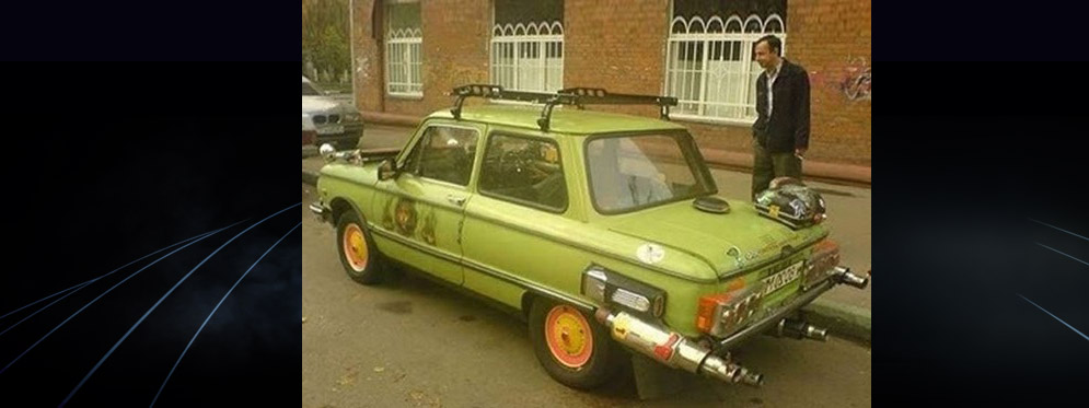 Колхозный тюнинг фото 18